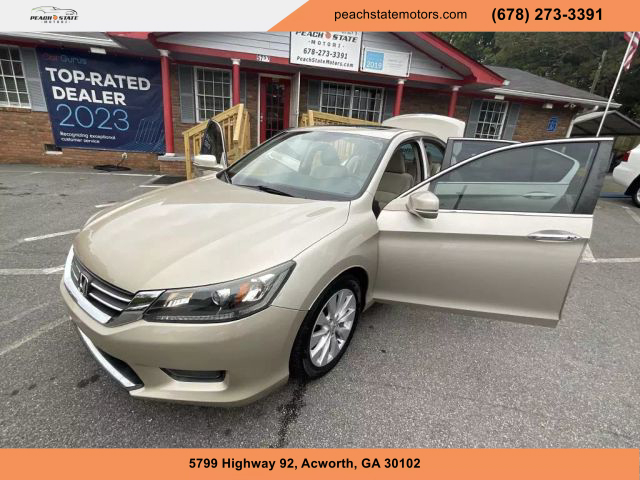 2015 HONDA ACCORD SEDAN GOLD AUTOMATIC - Peach State Motors