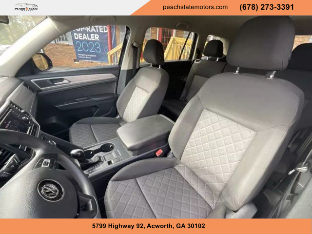 2018 VOLKSWAGEN ATLAS SUV BLACK AUTOMATIC - Peach State Motors