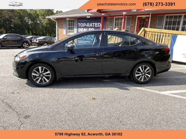2021 NISSAN VERSA SEDAN BLACK AUTOMATIC - Peach State Motors