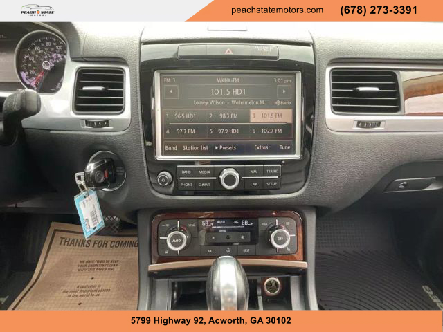 2014 VOLKSWAGEN TOUAREG SUV GRAY AUTOMATIC - Peach State Motors