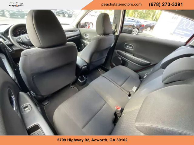 2017 HONDA HR-V SUV RED AUTOMATIC - Peach State Motors