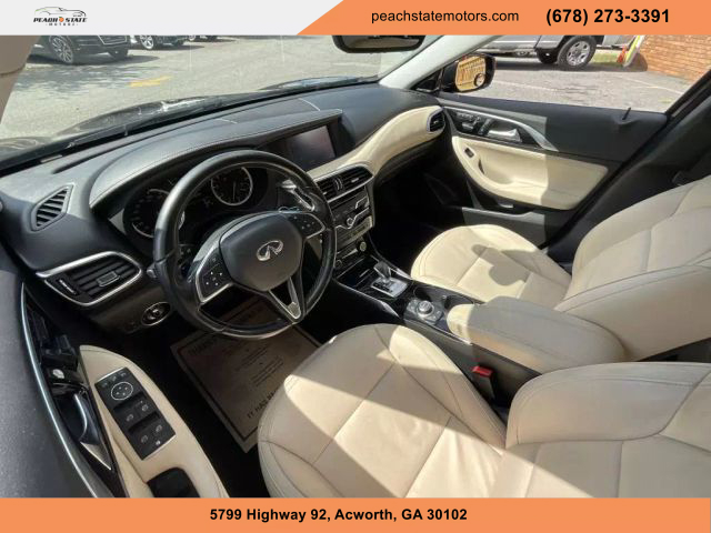 2017 INFINITI QX30 SUV BLACK AUTOMATIC - Peach State Motors