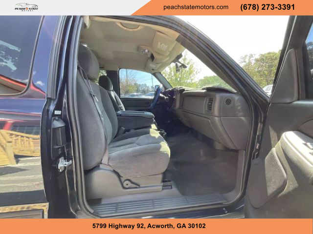 2006 CHEVROLET SILVERADO 1500 EXTENDED CAB PICKUP BLUE AUTOMATIC - Peach State Motors