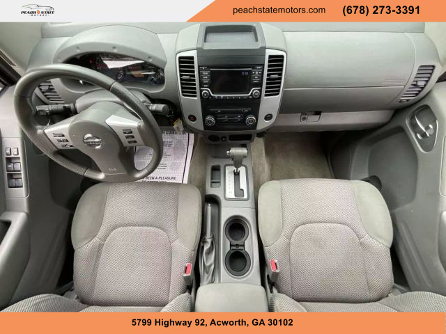 2016 NISSAN FRONTIER CREW CAB PICKUP SILVER AUTOMATIC - Peach State Motors