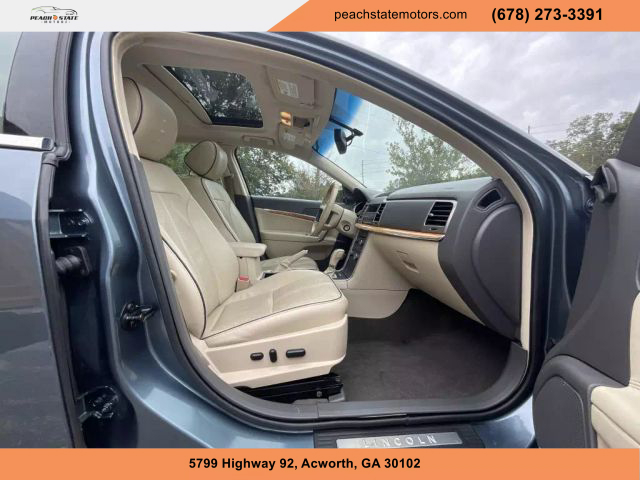 2012 LINCOLN MKZ SEDAN BLUE AUTOMATIC - Peach State Motors