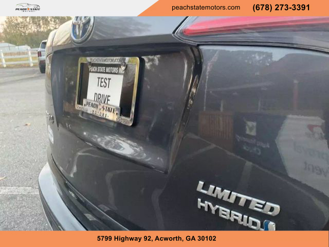2017 TOYOTA RAV4 HYBRID SUV GRAY AUTOMATIC - Peach State Motors