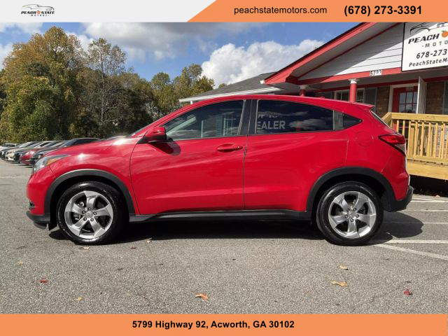 2017 HONDA HR-V SUV RED AUTOMATIC - Peach State Motors