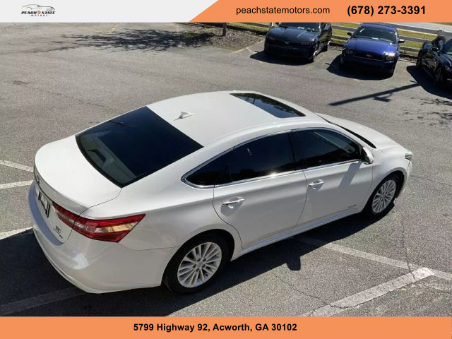 2013 TOYOTA AVALON SEDAN WHITE AUTOMATIC - Peach State Motors