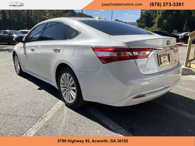 2013 TOYOTA AVALON SEDAN WHITE AUTOMATIC - Peach State Motors