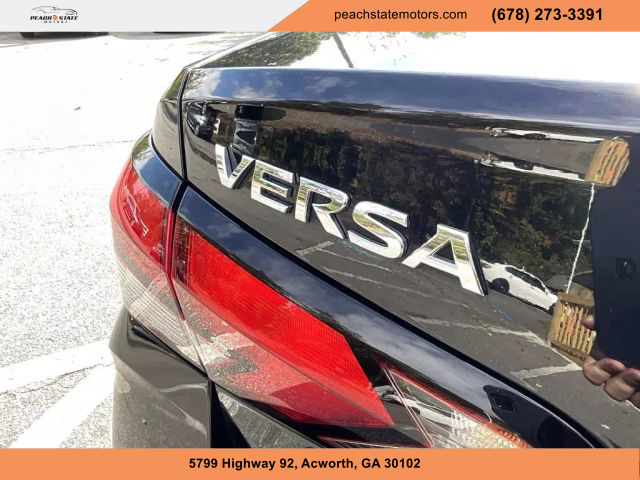 2021 NISSAN VERSA SEDAN BLACK AUTOMATIC - Peach State Motors