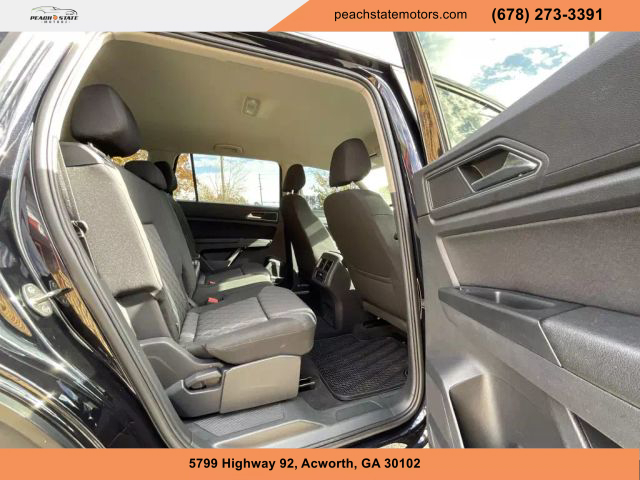 2018 VOLKSWAGEN ATLAS SUV BLACK AUTOMATIC - Peach State Motors