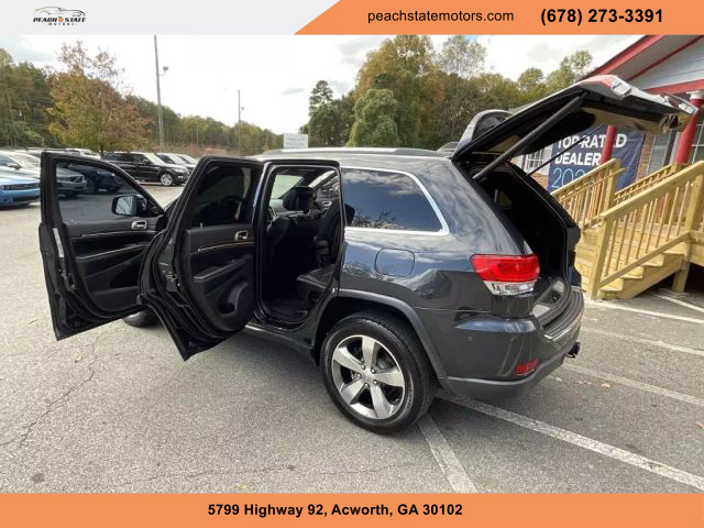 2015 JEEP GRAND CHEROKEE SUV GRAY AUTOMATIC - Peach State Motors