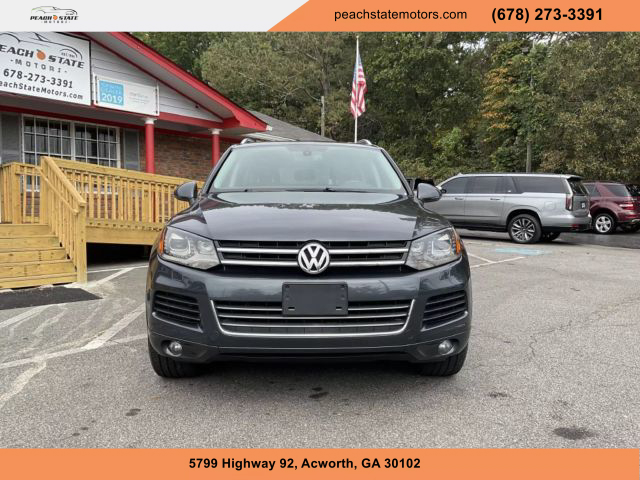 2014 VOLKSWAGEN TOUAREG SUV GRAY AUTOMATIC - Peach State Motors