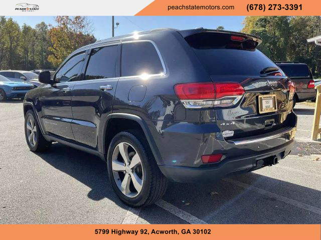 2015 JEEP GRAND CHEROKEE SUV GRAY AUTOMATIC - Peach State Motors