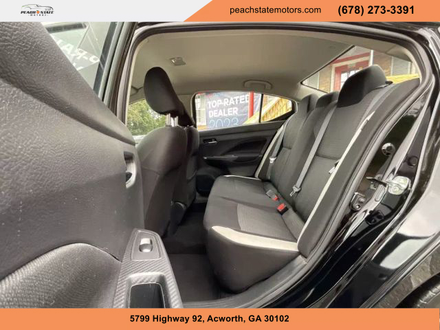 2021 NISSAN VERSA SEDAN BLACK AUTOMATIC - Peach State Motors