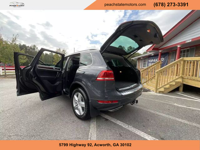 2014 VOLKSWAGEN TOUAREG SUV GRAY AUTOMATIC - Peach State Motors