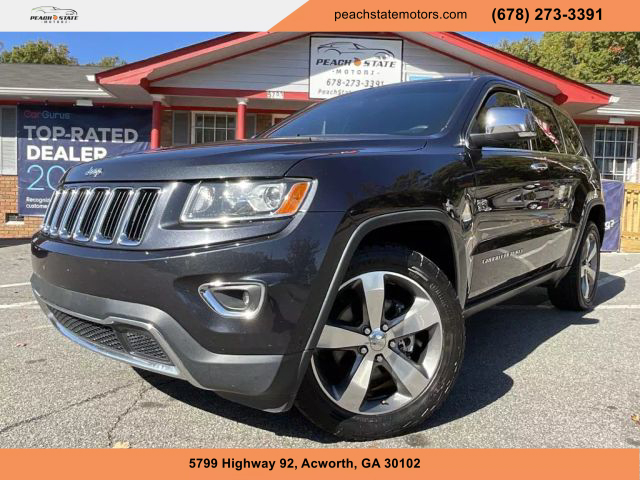 2015 JEEP GRAND CHEROKEE SUV GRAY AUTOMATIC - Peach State Motors