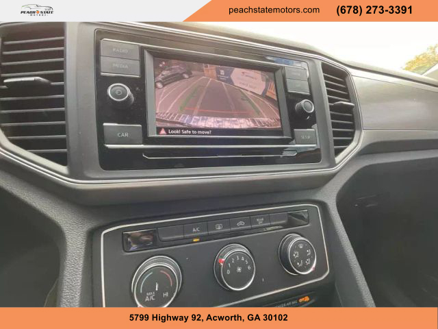 2018 VOLKSWAGEN ATLAS SUV BLACK AUTOMATIC - Peach State Motors