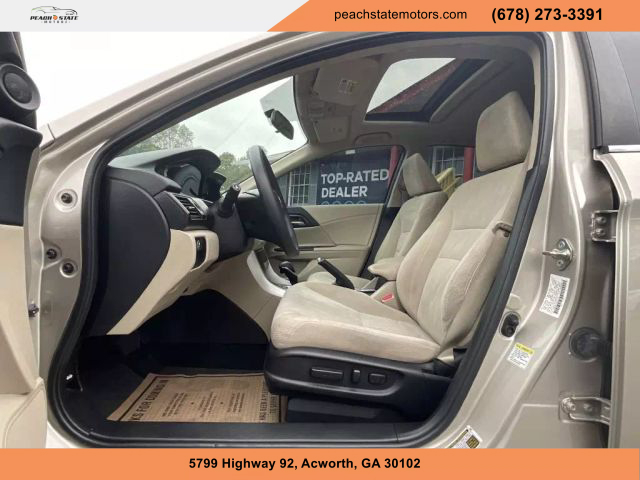2015 HONDA ACCORD SEDAN GOLD AUTOMATIC - Peach State Motors