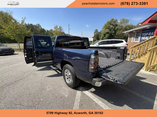 2006 CHEVROLET SILVERADO 1500 EXTENDED CAB PICKUP BLUE AUTOMATIC - Peach State Motors