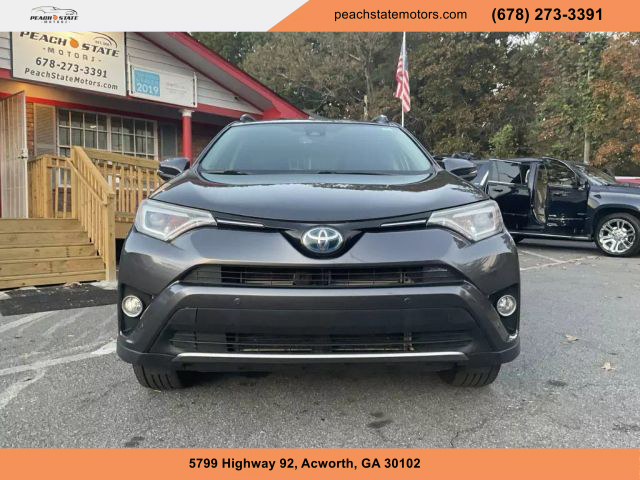 2017 TOYOTA RAV4 HYBRID SUV GRAY AUTOMATIC - Peach State Motors