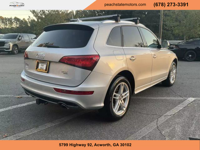 2014 AUDI Q5 SUV SILVER AUTOMATIC - Peach State Motors