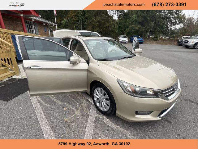 2015 HONDA ACCORD SEDAN GOLD AUTOMATIC - Peach State Motors