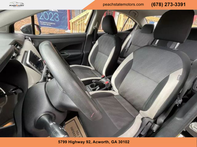 2021 NISSAN VERSA SEDAN BLACK AUTOMATIC - Peach State Motors