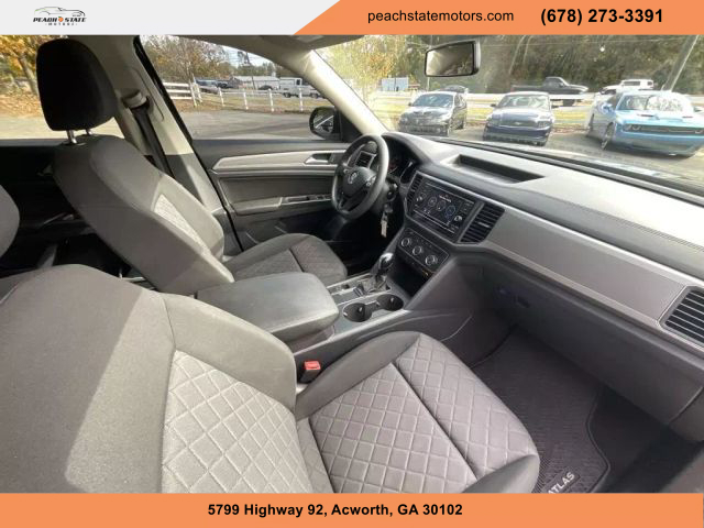 2018 VOLKSWAGEN ATLAS SUV BLACK AUTOMATIC - Peach State Motors