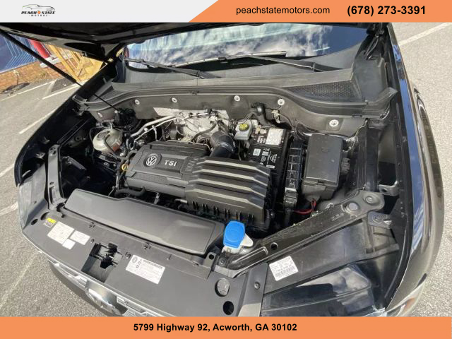 2018 VOLKSWAGEN ATLAS SUV BLACK AUTOMATIC - Peach State Motors