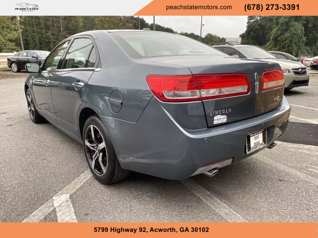2012 LINCOLN MKZ SEDAN BLUE AUTOMATIC - Peach State Motors
