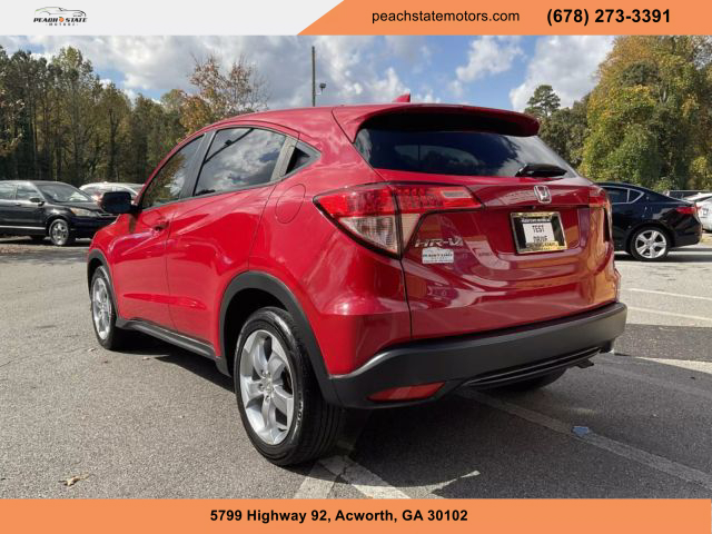 2017 HONDA HR-V SUV RED AUTOMATIC - Peach State Motors