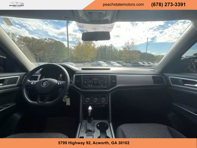 2018 VOLKSWAGEN ATLAS SUV BLACK AUTOMATIC - Peach State Motors