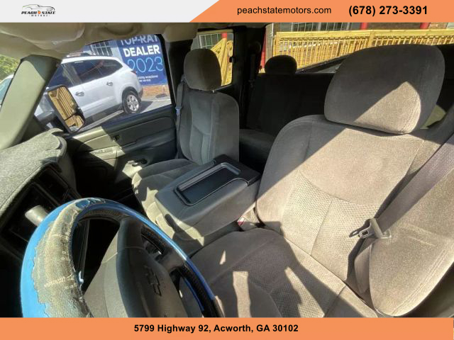 2006 CHEVROLET SILVERADO 1500 EXTENDED CAB PICKUP BLUE AUTOMATIC - Peach State Motors
