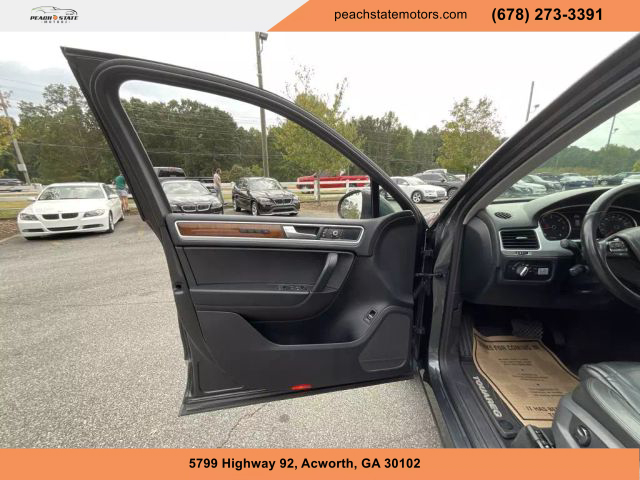 2014 VOLKSWAGEN TOUAREG SUV GRAY AUTOMATIC - Peach State Motors