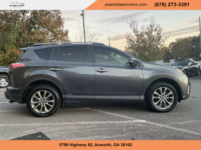 2017 TOYOTA RAV4 HYBRID SUV GRAY AUTOMATIC - Peach State Motors