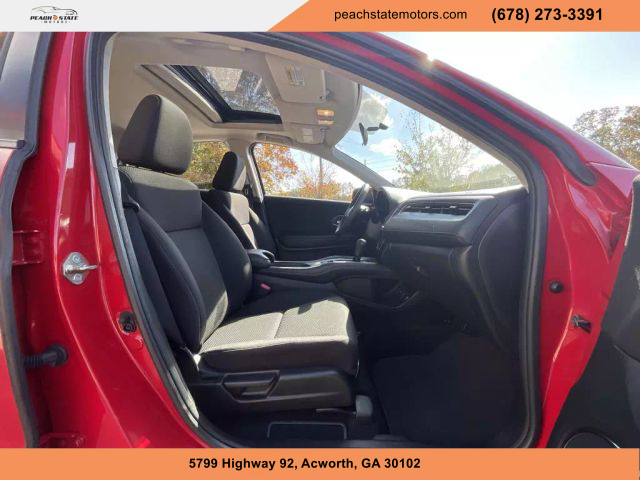 2017 HONDA HR-V SUV RED AUTOMATIC - Peach State Motors