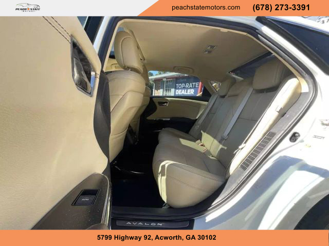 2013 TOYOTA AVALON SEDAN WHITE AUTOMATIC - Peach State Motors