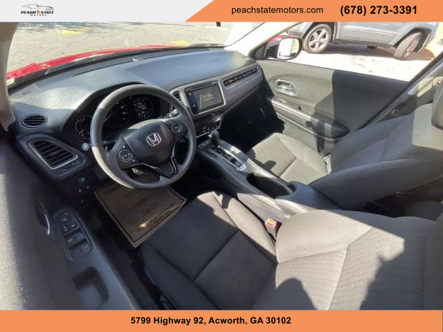 2017 HONDA HR-V SUV RED AUTOMATIC - Peach State Motors