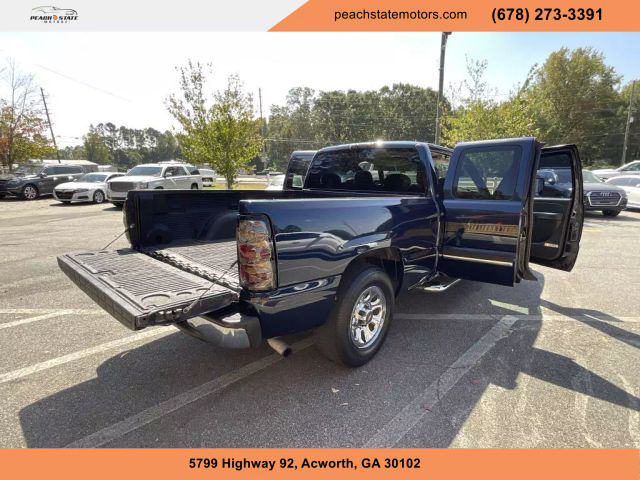 2006 CHEVROLET SILVERADO 1500 EXTENDED CAB PICKUP BLUE AUTOMATIC - Peach State Motors