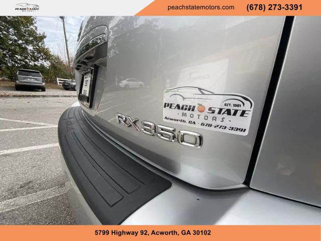 2009 LEXUS RX SUV SILVER AUTOMATIC - Peach State Motors