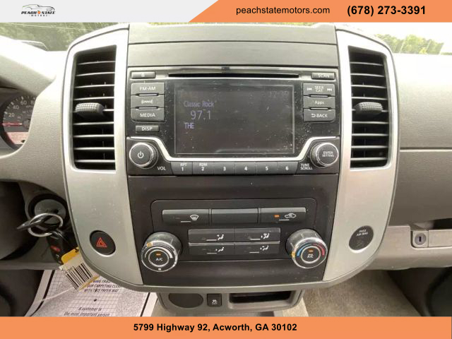 2016 NISSAN FRONTIER CREW CAB PICKUP SILVER AUTOMATIC - Peach State Motors
