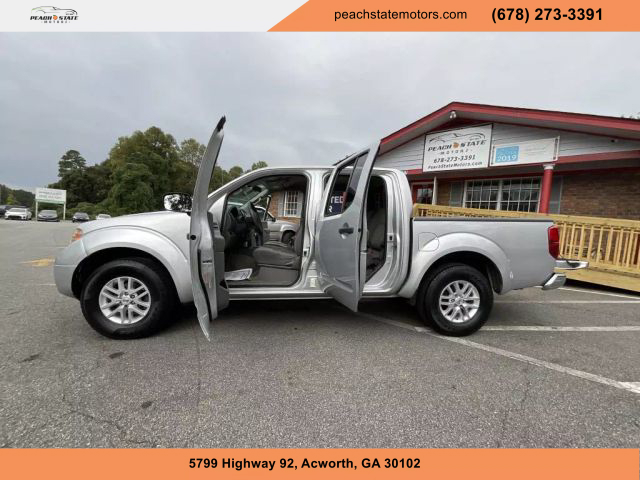 2016 NISSAN FRONTIER CREW CAB PICKUP SILVER AUTOMATIC - Peach State Motors