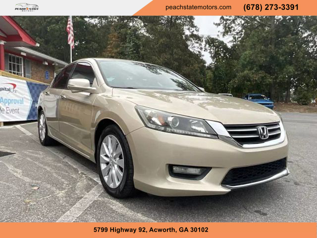 2015 HONDA ACCORD SEDAN GOLD AUTOMATIC - Peach State Motors