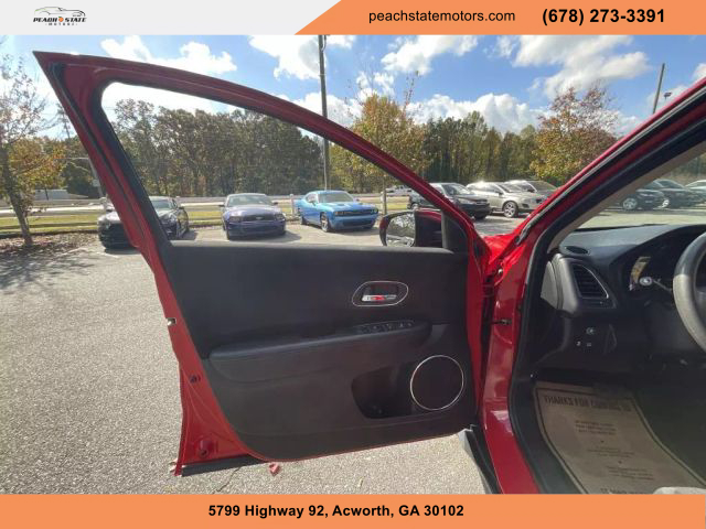 2017 HONDA HR-V SUV RED AUTOMATIC - Peach State Motors
