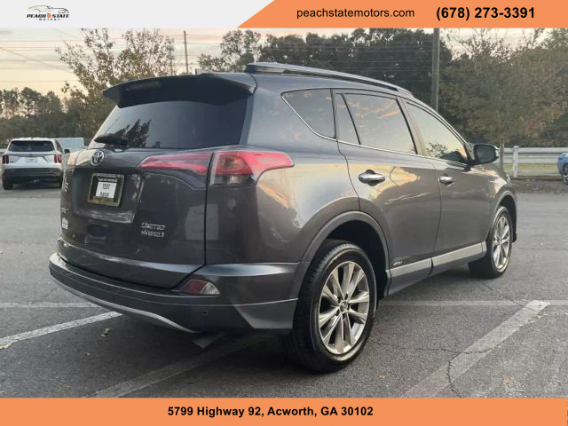 2017 TOYOTA RAV4 HYBRID SUV GRAY AUTOMATIC - Peach State Motors