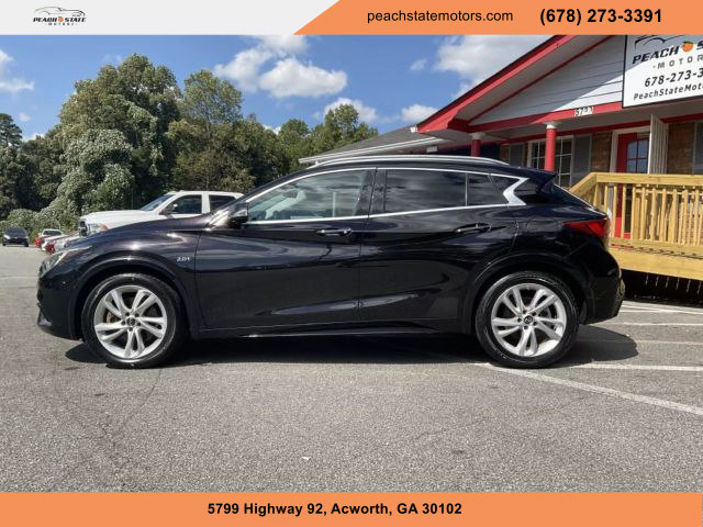 2017 INFINITI QX30 SUV BLACK AUTOMATIC - Peach State Motors