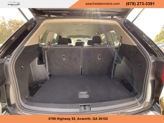 2018 VOLKSWAGEN ATLAS SUV BLACK AUTOMATIC - Peach State Motors