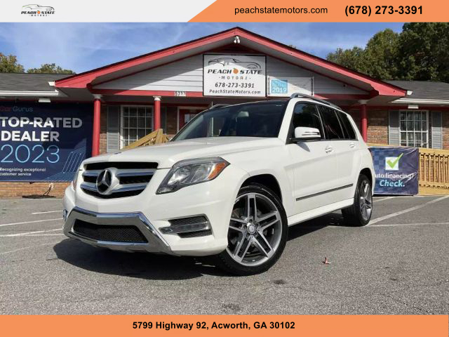 2015 MERCEDES-BENZ GLK-CLASS SUV WHITE AUTOMATIC - Peach State Motors