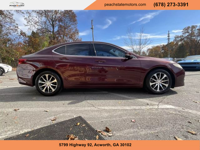 2015 ACURA TLX SEDAN RED AUTOMATIC - Peach State Motors